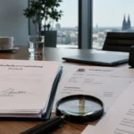 Gefälschter Gesellschafterbeschluss einer GmbH mit Handelsregisterauszug und Beschlussprotokoll
